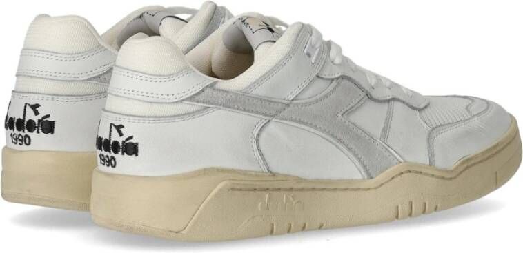 Diadora Gebruikte Witte B560 Sneaker White Heren