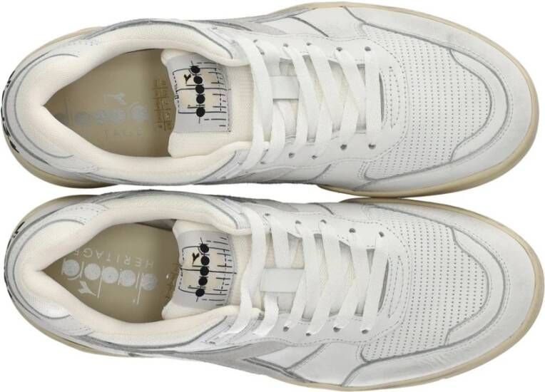 Diadora Gebruikte Witte B560 Sneaker White Heren