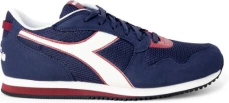 Diadora Gekleurde herensneakers Blauw Heren