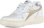 DIADORA HERITAGE Lage Sneakers Dames B.560 Laminated Wn Maat: 39 Materiaal: Leer Kleur: Wit - Thumbnail 5