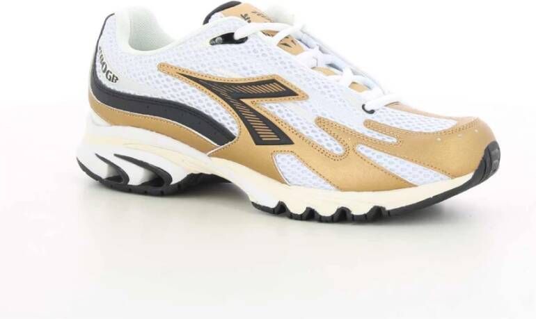 Diadora Gouden Dames Hardloopschoenen Mythos Propulsion Multicolor Dames