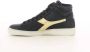 Diadora Gouden High Top Sneakers Game Stijl Black Dames - Thumbnail 4