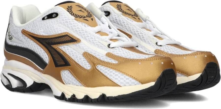 Diadora Gouden Mesh Runner Dames Sneakers Multicolor Dames