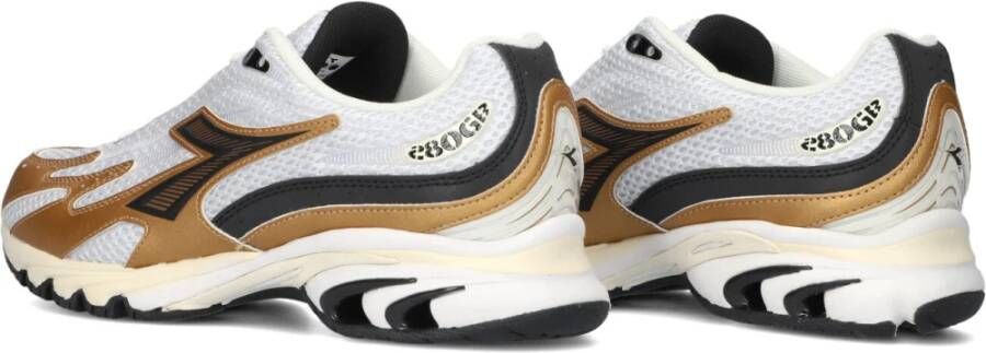 Diadora Gouden Mesh Runner Dames Sneakers Multicolor Dames
