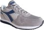 Diadora Grijze Canvas Sneakers - Thumbnail 2