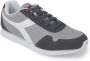 Diadora Grijze Sportieve Veterschoenen Rubberen Zool Gray Heren - Thumbnail 3