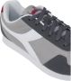 Diadora Grijze Sportieve Veterschoenen Rubberen Zool Gray Heren - Thumbnail 4