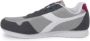 Diadora Grijze Sportieve Veterschoenen Rubberen Zool Gray Heren - Thumbnail 5