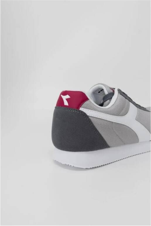 Diadora Grijze LowTop Sneaker Elevate Collectie Gray Heren