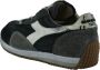 Diadora Grijze Stone Wash Leren Sneakers Gray Heren - Thumbnail 6