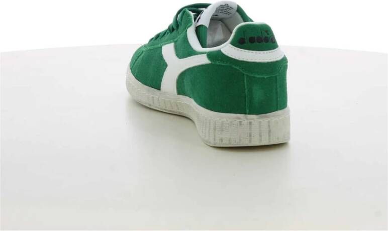 Diadora Groene Low Suede Wax Sneakers Green Dames
