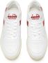Diadora Heritage mi basket row cut sneakers heren wit c7114 white-garnet leer 43 5 (9+) - Thumbnail 6