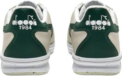 Diadora Heren Sneakers Herfst Winter Collectie 100% Leer Green Heren