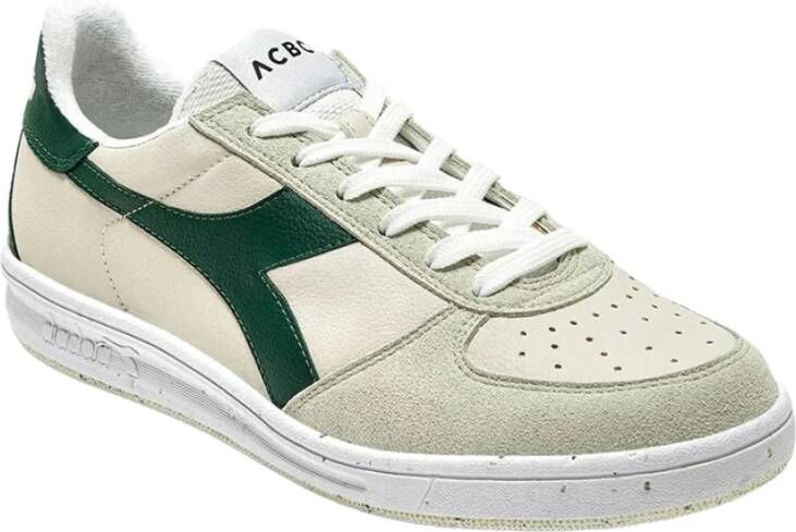 Diadora Heren Sneakers Herfst Winter Collectie 100% Leer Green Heren