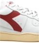 Diadora Heritage Witte Lage Gebruikte Sneakers White Heren - Thumbnail 4