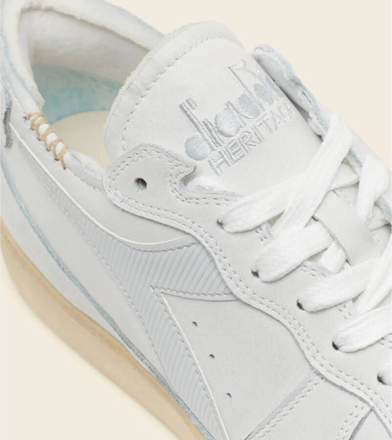 Diadora HeritageMi Row Cut Sneakers White Heren