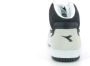 Retro Sneaker Game High Waxed Hoge sneakers Leren Sneaker Groen - Thumbnail 11