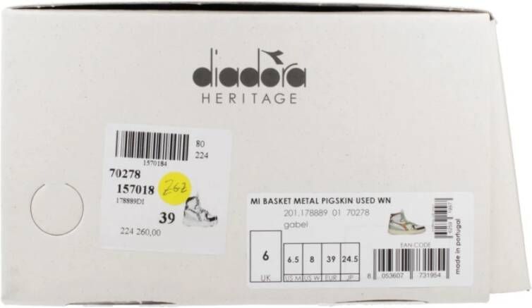 Diadora Hoge Top Basketbalsneakers Multicolor Dames