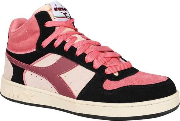 Diadora Hoge Top Suède Sneakers Multicolor Dames
