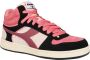 Diadora Hoge Top Suède Sneakers Multicolor Dames - Thumbnail 2