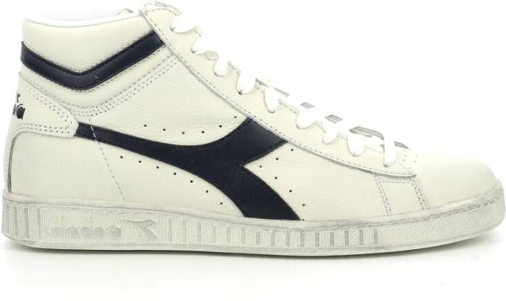 Diadora Hoge Waxed Sneakers White Heren