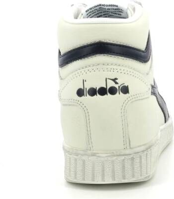 Diadora Hoge Waxed Sneakers White Heren