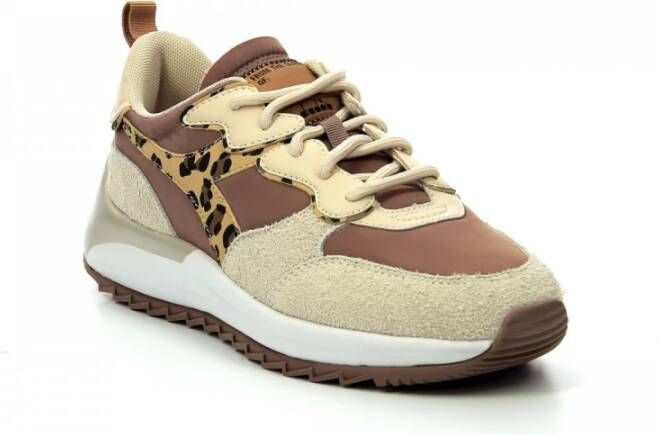 Diadora Jolly Animalier Sneakers Bruin Dames