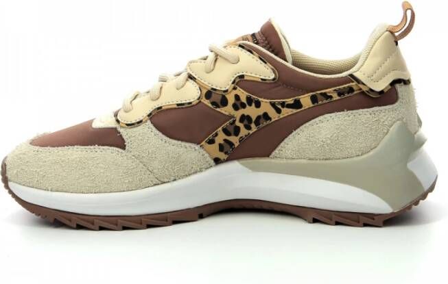 Diadora Jolly Animalier Sneakers Bruin Dames