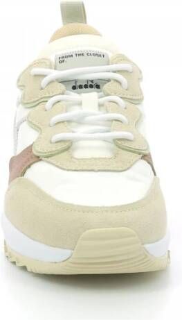 Diadora Comfortabele Lage Sneakers Wit Dames