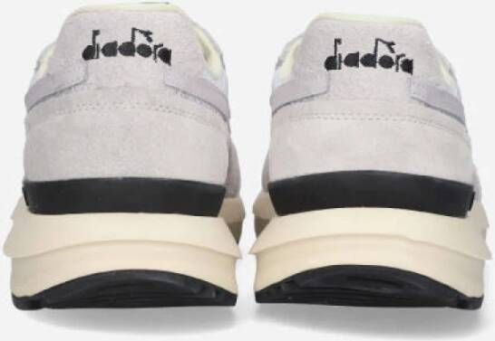 Diadora Kmaro Suede Sneakers Wit Heren