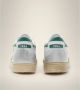 Diadora Sneakers Heren Lage sneakers Herenschoenen Leer Mi bask low used Wit groen - Thumbnail 12