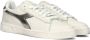 Diadora Game L Low Waxed Metal Wn Sneakers Leren Sneaker Dames Wit - Thumbnail 7