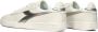 Diadora Game L Low Waxed Metal Wn Sneakers Leren Sneaker Dames Wit - Thumbnail 8