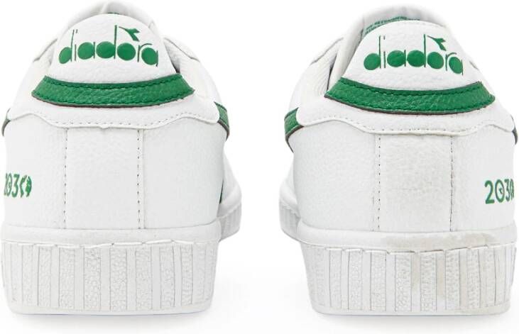 Diadora Lage Leren Sneakers 2030 Groen Heren