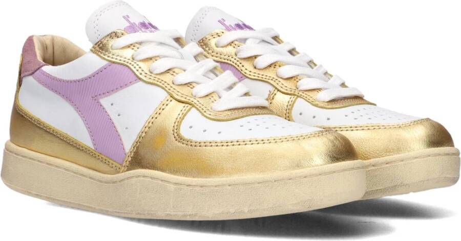 Diadora Lage sneakers met vuile afwerking Multicolor Dames