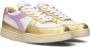 Diadora Sneakers Dames Lage sneakers Damesschoenen Leer Bask met dirty Lila combi - Thumbnail 4