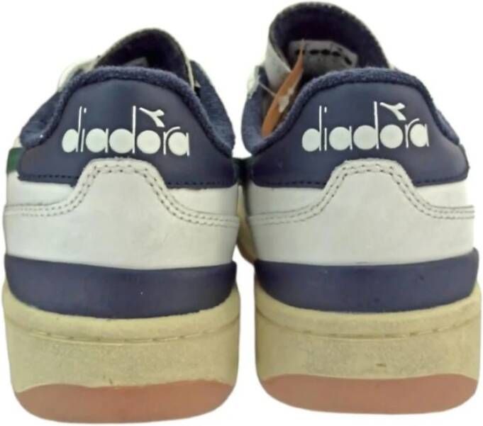 Diadora Leren Schoenen Wit Heren