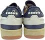 Diadora Davis Leather Lage Sneakers Multicolor Heren - Thumbnail 4