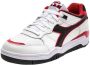 Diadora Leren sneaker met 3 5 cm hak White Heren - Thumbnail 4