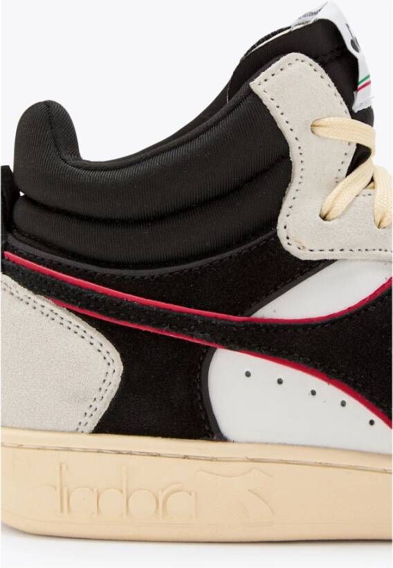 Diadora Leren Sneakers Multicolor Heren