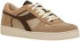 Diadora Winter Leren Schoenen Collectie voor Mannen Beige Heren - Thumbnail 6