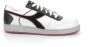 Diadora Magic Basket Low Icona Lage sneakers Leren Sneaker Wit - Thumbnail 61