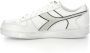Diadora Magic Basket Low Icona Lage sneakers Leren Sneaker Wit - Thumbnail 94