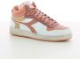 Diadora Magic Basket Demi Icona Hoge sneakers Leren Sneaker Dames Roze - Thumbnail 7