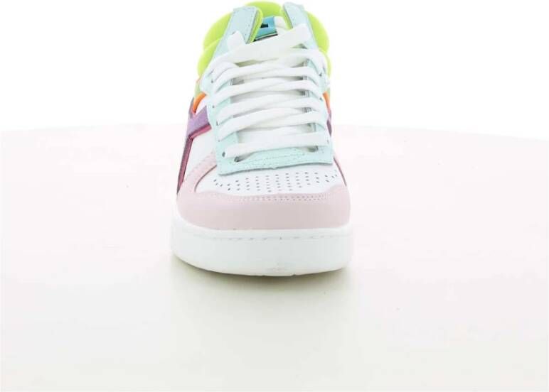 Diadora Roze Magic Bas Demi Sneakers Roze Dames