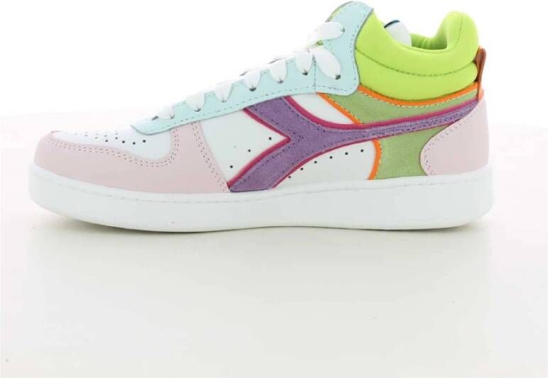 Diadora Roze Magic Bas Demi Sneakers Roze Dames