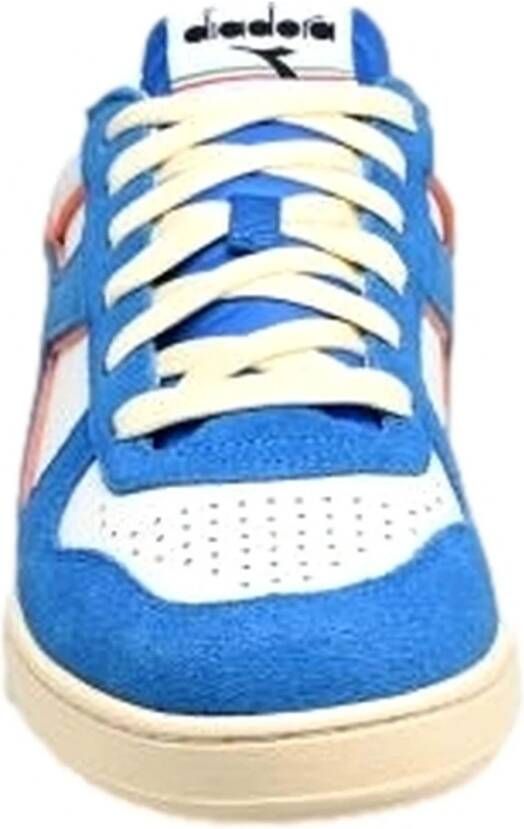 Diadora Magic Basket Low Suede Leather Sneakers Multicolor Heren