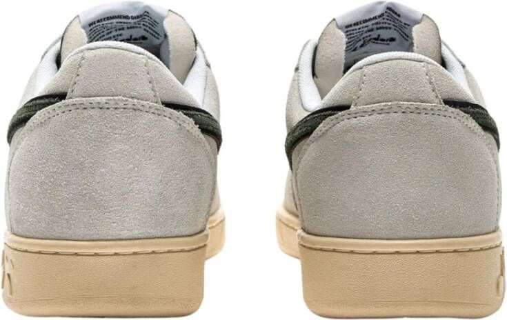 Diadora Magic Basket Low Suede Leren Sneakers