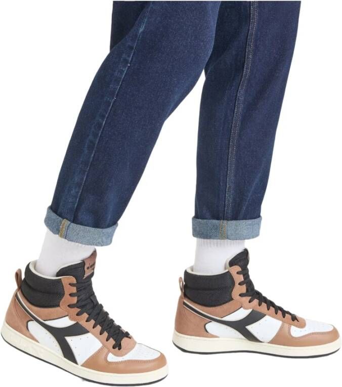 Diadora Magic Basket Mid Earth Sneakers Multicolor Heren