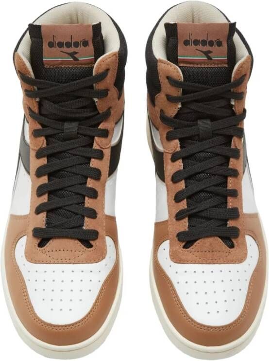 Diadora Magic Basket Mid Earth Sneakers Multicolor Heren
